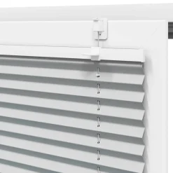 vidaXL Plissé rolgordijn 40x100 cm stofbreedte 39,4 cm lichtgrijs