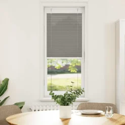 vidaXL Plissé rolgordijn 40x100 cm stofbreedte 39,4 cm antraciet