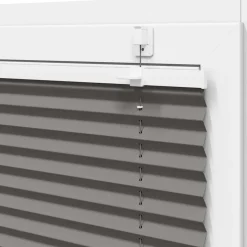 vidaXL Plissé rolgordijn 40x100 cm stofbreedte 39,4 cm antraciet