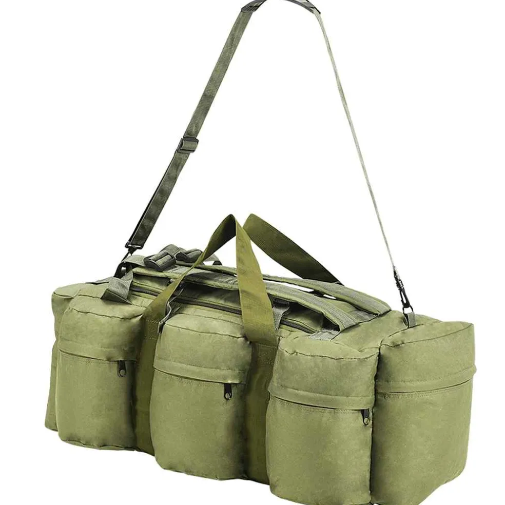 vidaXL Plunjezak 3-in-1 legerstijl 45 L olijfgroen