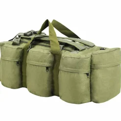 vidaXL Plunjezak 3-in-1 legerstijl 45 L olijfgroen