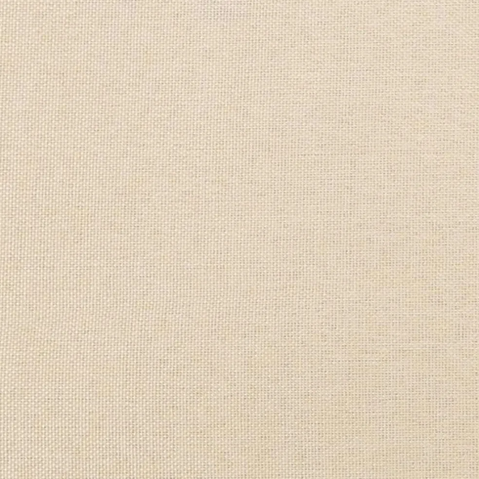 vidaXL Pocketveringmatras medium 180x200x20 cm kunstleer crèmekleurig