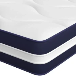 vidaXL Pocketveringmatras middelhard-hard 80x200 cm