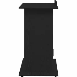 vidaXL Podium Zwart Eiken Bewerkt hout 55 x 55 x 107 cm