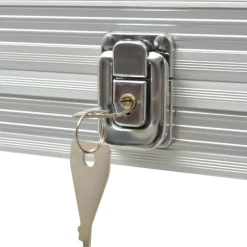 vidaXL Pokerset met 500 chips aluminium