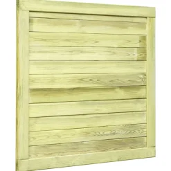 vidaXL Poort 100x100 cm geïmpregneerd grenenhout