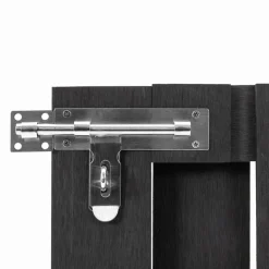vidaXL Poort 100x60 cm HKC grijs