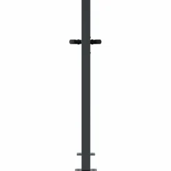 vidaXL Poort 100x75 cm met boomontwerp staal antracietkleurig