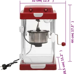 vidaXL Popcornmachine bioscoopstijl 70 gram