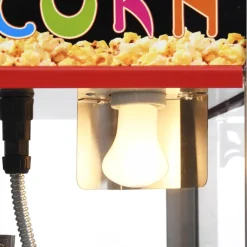 vidaXL Popcornmaker met teflonpan 1400 W