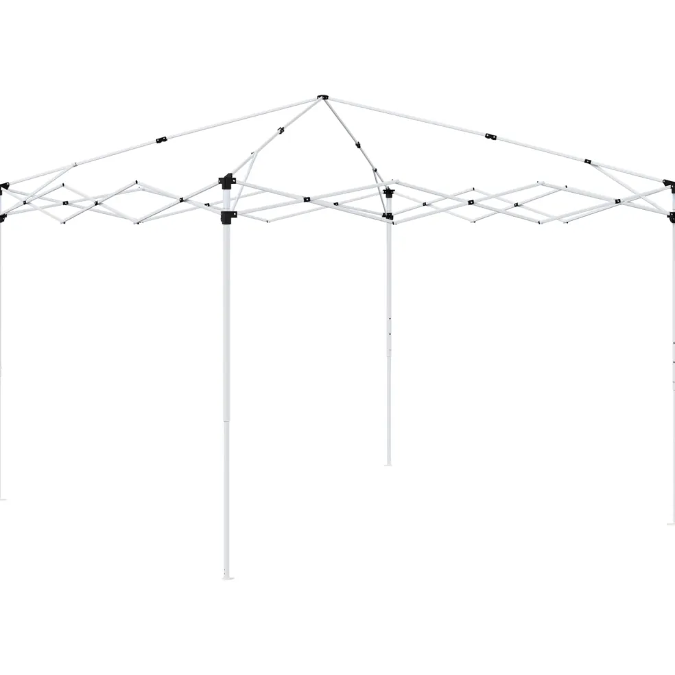vidaXL Pop-up partytent 288 x 288 x 245 cm Bordeauxrood Oxford Stof