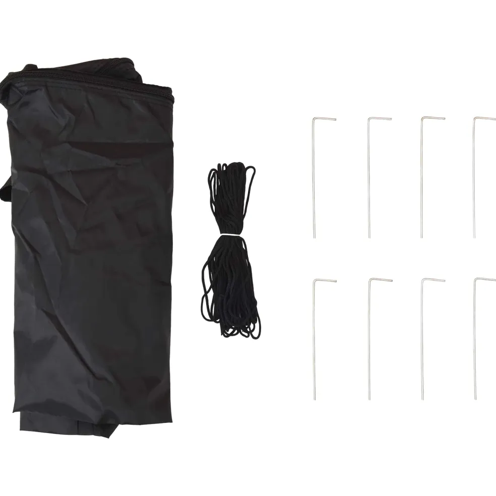 vidaXL Pop-up partytent 288 x 288 x 245 cm Bordeauxrood Oxford Stof