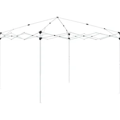 vidaXL Pop-up partytent 290 x 290 x 245 cm Crèmekleurig