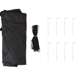 vidaXL Pop-up partytent 290 x 290 x 245 cm Crèmekleurig