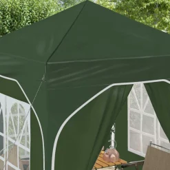 vidaXL Pop-up partytent 192 x 192 x 245 cm Groen