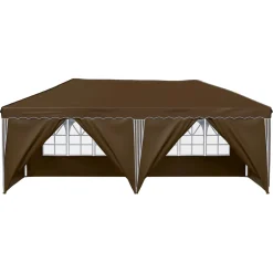 vidaXL Pop-up partytent 575 x 288 x 245 cm Taupe