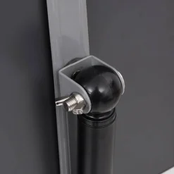 vidaXL Posterstandaard A3 aluminiumlegering zwart
