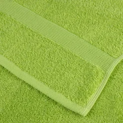 vidaXL Premium washandjes SOLUND 2 st appelgroen 30x30 cm 600 g/m2