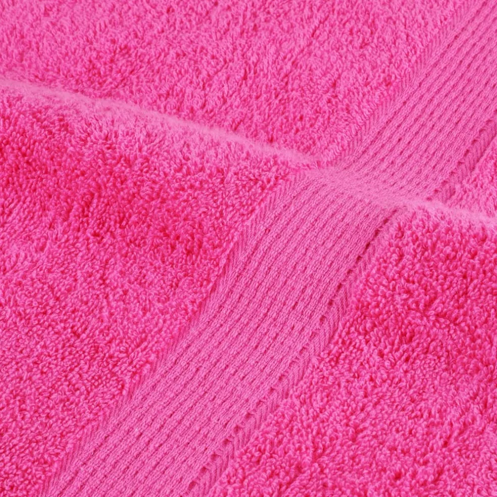 vidaXL Premium washandjes SOLUND 2 st roze 30x30 cm 600 g/m2