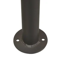 vidaXL Prieel 180 g/m² 3x3 m stof en staal antraciet