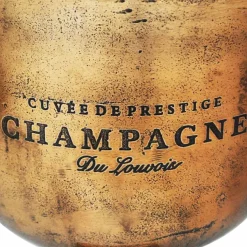vidaXL Prijzenbeker champagnekoeler koperbruin