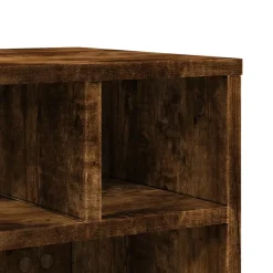 vidaXL Printerkastje met wielen 41x32x48 cm wit