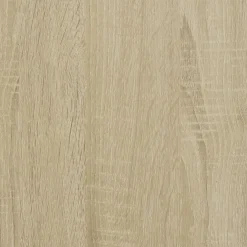 vidaXL Printerkastje met wielen 60x40x68,5 cm sonoma eikenkleurig