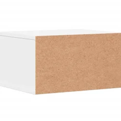 vidaXL Printerkastje 40x32x22,5 cm bewerkt hout wit
