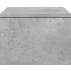 vidaXL Printerkastje 40x32x22,5 cm bewerkt hout betongrijs