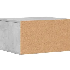 vidaXL Printerkastje 40x32x22,5 cm bewerkt hout betongrijs