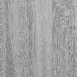 vidaXL Printerkastje 49x40x22,5 cm bewerkt hout grijs sonoma eiken