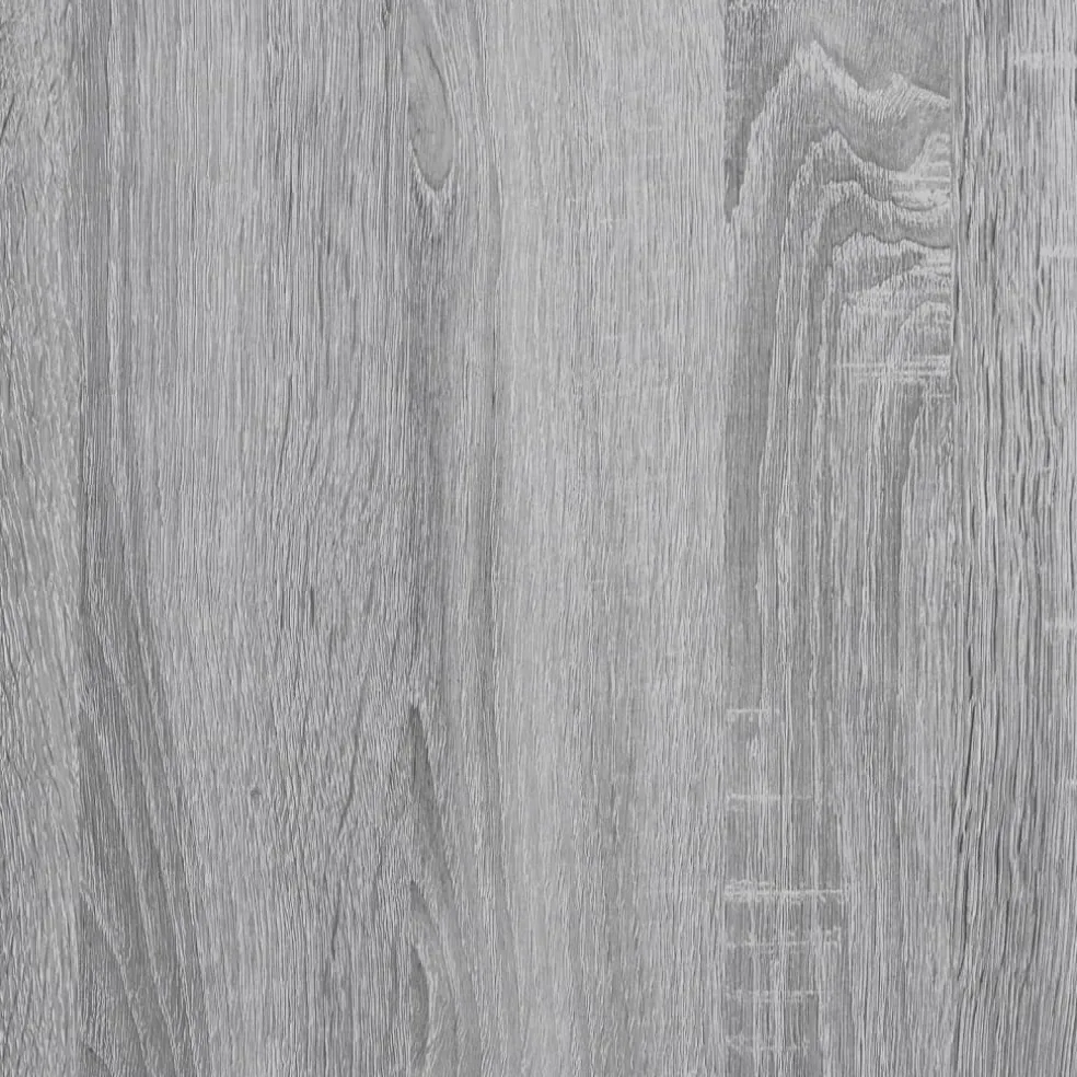 vidaXL Printerkastje 49x40x22,5 cm bewerkt hout grijs sonoma eiken