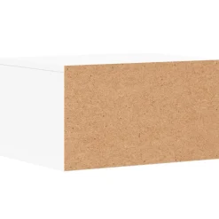 vidaXL Printerkastje 40x32x22,5 cm bewerkt hout wit