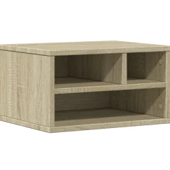 vidaXL Printerkastje 40x32x22,5 cm bewerkt hout sonoma eikenkleurig