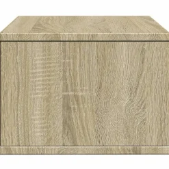 vidaXL Printerkastje 40x32x22,5 cm bewerkt hout sonoma eikenkleurig