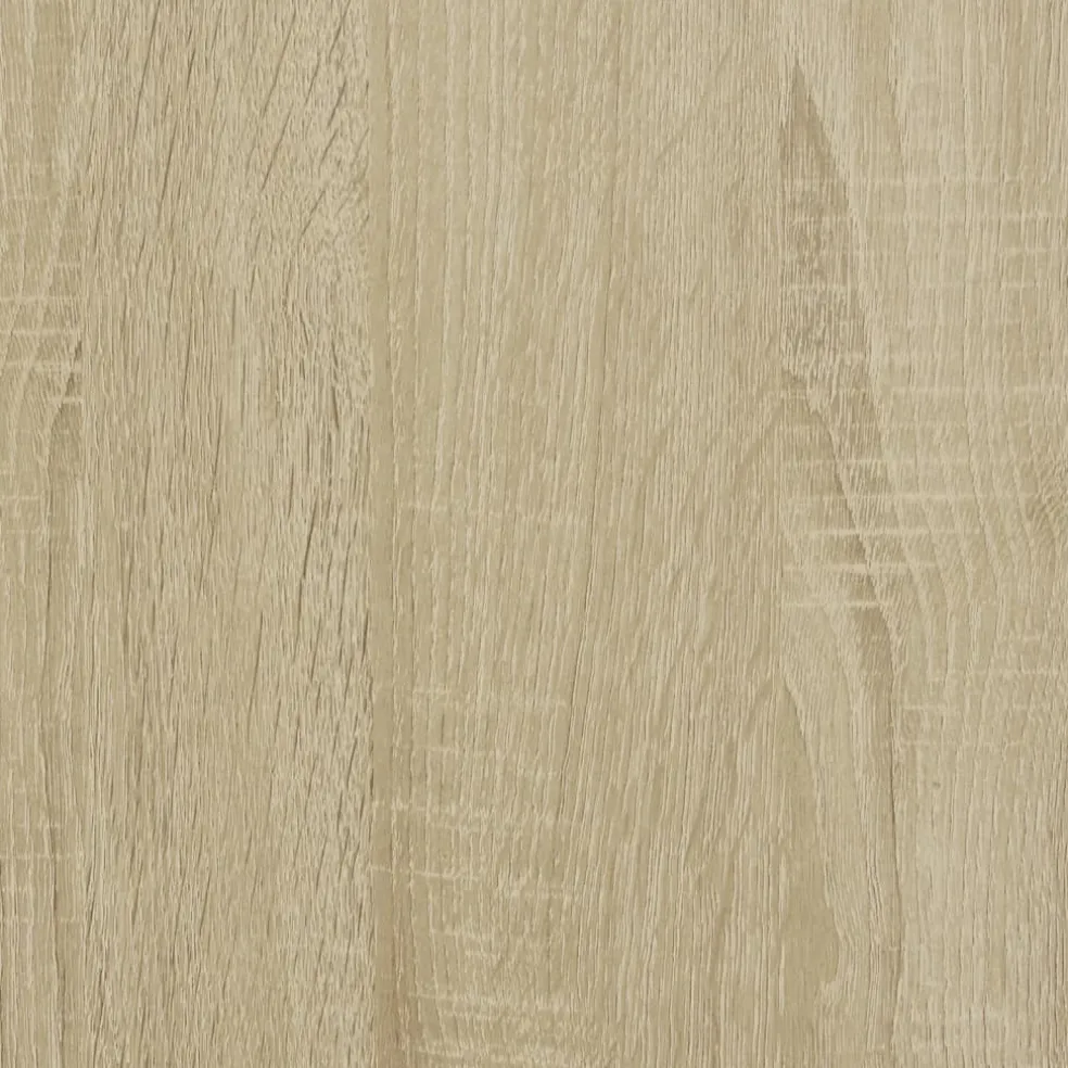 vidaXL Printerkastje 40x32x22,5 cm bewerkt hout sonoma eikenkleurig