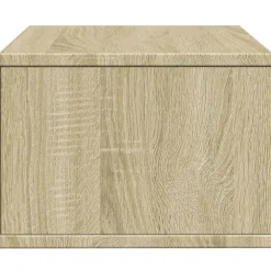 vidaXL Printerkastje 40x32x22,5 cm bewerkt hout sonoma eikenkleurig