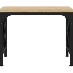 vidaXL Printerstandaard 40x30x31 cm bewerkt hout sonoma eikenkleurig