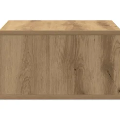 vidaXL Printerstand Artisanaal eiken 49 x 40 x 22,5 cm Bewerkt hout