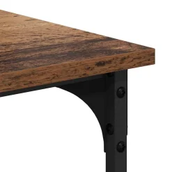 vidaXL Printerstand Oud Hout 50 x 40 x 38 cm Bewerkt hout