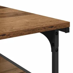vidaXL Printerstand Oud Hout 43 x 48 x 64 cm Bewerkt hout