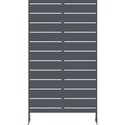 vidaXL Privacyscherm 100 x 50 x 180 cm Staal Antraciet