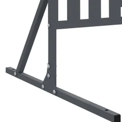 vidaXL Privacyscherm 100 x 50 x 180 cm Staal Antraciet