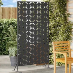 vidaXL Privacyscherm 100 x 50 x 180 cm Staal Antraciet