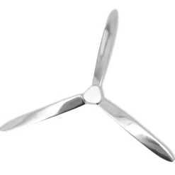 vidaXL Propeller voor aan de muur 70 cm aluminium zilver