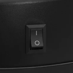 vidaXL Prullenbak met automatische sensor 50 L roestvrij staal