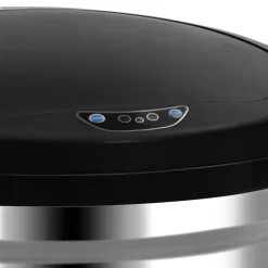 vidaXL Prullenbak met automatische sensor 40 L roestvrij staal