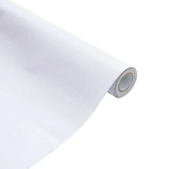 vidaXL Raamfolie mat 45x1000 cm PVC wit