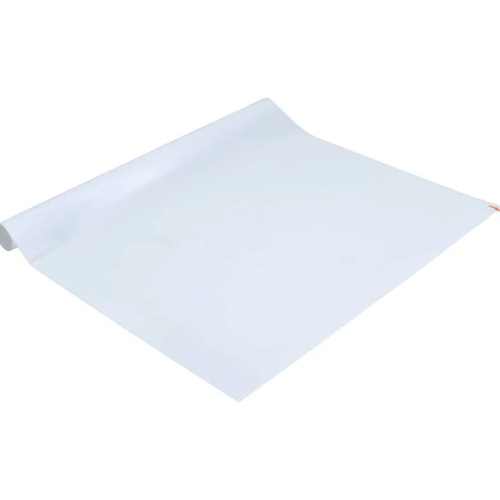 vidaXL Raamfolie statisch mat wit 45x500 cm PVC