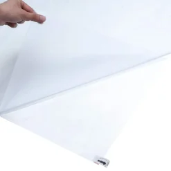vidaXL Raamfolie statisch 45x500 cm PVC matgrijs